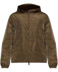 Emporio Armani - Reversible Hooded Jacket - Lyst