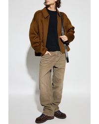 Acne Studios - Wool Sweater With Logo - Lyst