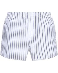 Ami Paris - Ribbed Shorts - Lyst
