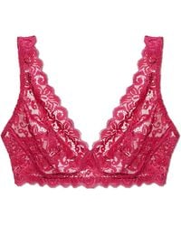 Hanro - Lace Bra From The 'Moments' Collection - Lyst
