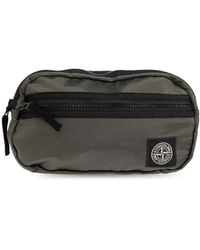 Stone Island - Belt Bag With Logo - Lyst