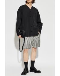 Tom Ford - Silk Shorts With A Striped Pattern - Lyst