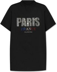 Balenciaga - T-Shirt With Logo - Lyst