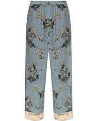 Paul Smith - Loose-Fit Trousers With Stitching On The Legs - Lyst