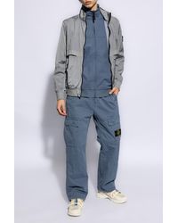 Stone Island - Jacket With A Stand-Up Collar - Lyst