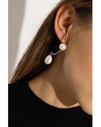 Chloé - Hoop Earrings Of Different Sizes, - Lyst