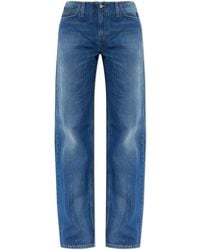 Acne Studios - Jeans With Logo - Lyst