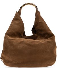 Moschino - Suede Shopper Bag - Lyst