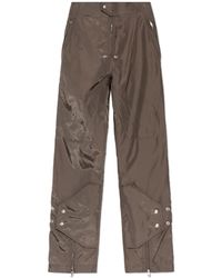 Rick Owens - Trousers With Belt - Lyst