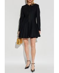 Versace - Wool Coat - Lyst
