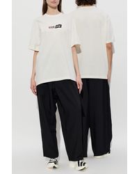 Y-3 - T-Shirt With Logo Print - Lyst