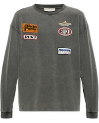 Duke & Dexter - T-Shirt With Patches - Lyst