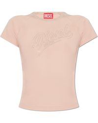 DIESEL - 't-vincie' T-shirt With Logo, - Lyst