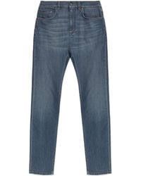 Versace - Jeans With Tapered Legs - Lyst