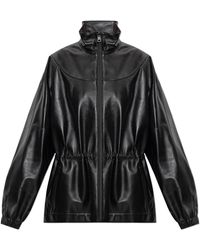 Givenchy - Leather Jacket With Stand-Up Collar - Lyst