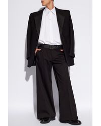 Dolce & Gabbana - Cotton Trousers With Wide Legs, - Lyst