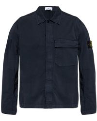 Stone Island - Shirt With Pocket - Lyst