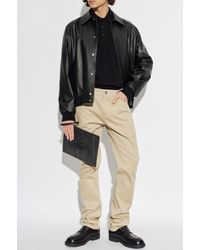 Etro - Cotton Polo With Logo - Lyst