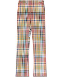 Vivienne Westwood - Wool Plaid-Patterned Trousers - Lyst