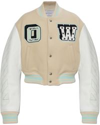 Off-White c/o Virgil Abloh - 'Bomber' Type Jacket - Lyst