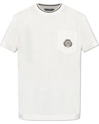 Dolce & Gabbana - T-Shirt With Pocket - Lyst