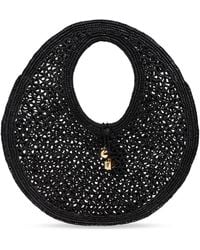 Jacquemus - Woven Raffia Round Shopper Bag - Lyst