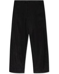 Balenciaga - Loose-Fit Striped Pattern Trousers - Lyst