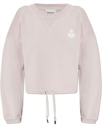 Isabel Marant - Short "Margo" Sweatshirt - Lyst