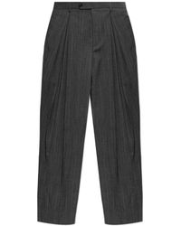 Valentino Garavani - Wool Pleated Trousers - Lyst