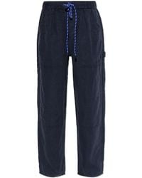 Rag & Bone - Loose-Fit Linen Trousers - Lyst