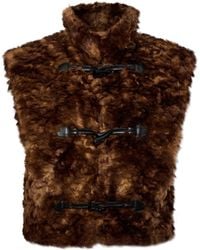 Isabel Marant - "Jocya" Faux Fur Vest - Lyst