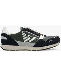 Emporio Armani Trainers for Men | Black 