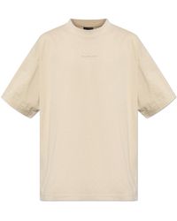 Balenciaga - T-Shirt With Embroidered Logo - Lyst