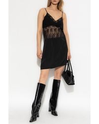 Vetements - Short Dress With Lace - Lyst