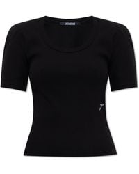 Jacquemus - Top With Shoulder Pads - Lyst