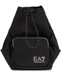 EA7 - Backpack With Logo - Lyst
