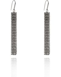 Isabel Marant - Earrings With Sparkling Crystals - Lyst