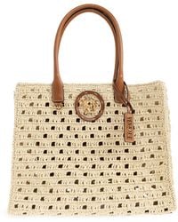 Versace - 'Large' Shopper Bag With Medusa Head - Lyst