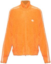 adidas Originals - Sweatshirt With Stand-Up Collar - Lyst