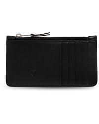 Ami Paris - Leather Card Holder - Lyst