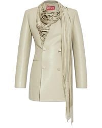 DIESEL - Blazer G-Shank Made Of Faux Leather - Lyst