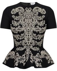McQueen - Top With Lurex Thread - Lyst