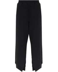 MM6 by Maison Margiela - Sweatpants With Slits On The Legs - Lyst