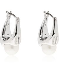 Kate Spade - Earrings With Glass Pearl - Lyst
