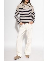 Rag & Bone - Sweater With A Zip Collar - Lyst