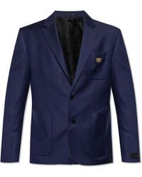 Versace - Wool Blazer - Lyst