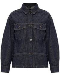 AllSaints - Denim Jacket "Denby" - Lyst