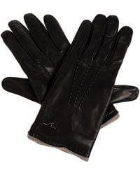 Paul & Shark - Leather Gloves - Lyst