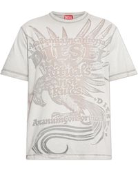 DIESEL - T-Shirt 'T-Rawjust-Aa1' - Lyst
