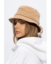 Jacquemus - Bucket Hat With Logo - Lyst
